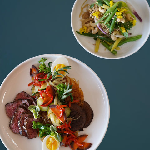 Dragon Skirt Steak with Kelp Noodles