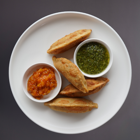 Beef Empanadas with Mango and Chimichurri (4)