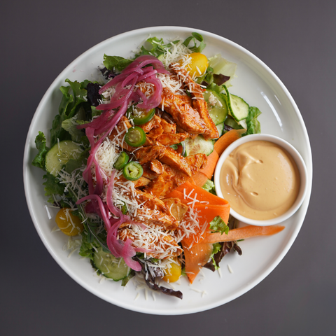 Honey Hot “Swicy” Chicken Salad