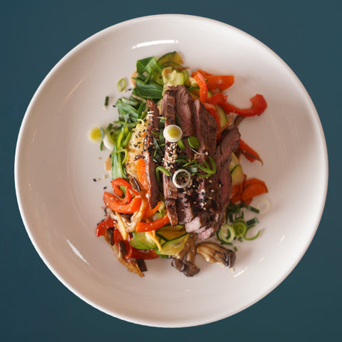 Korean Japchae Kelp Noodles