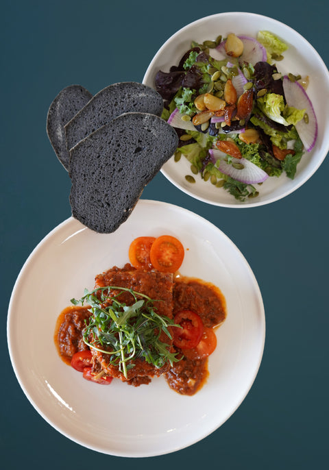 Roasted Red Pepper Ancient Blend Beef Lasagna