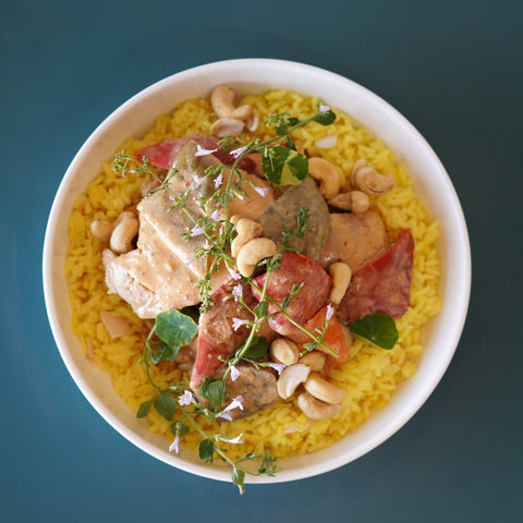 Root Vegetable Red Thai Curry