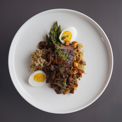 Steak and Egg Breakfast Bowl